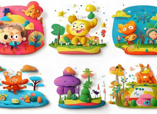 儿童故事简短漫画；幼儿故事漫画简笔画