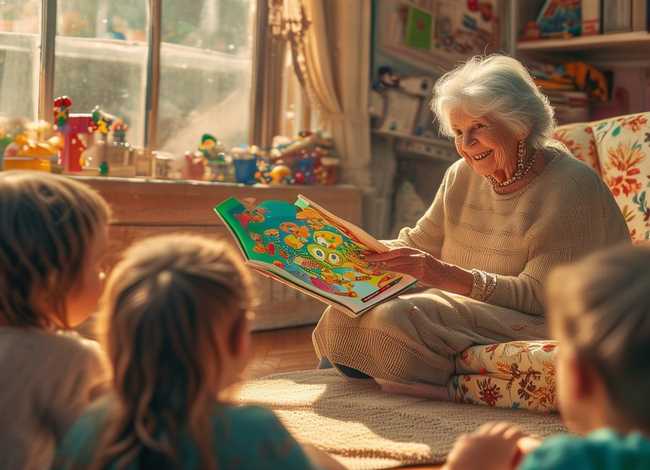 儿童版老奶奶的故事；关于老奶奶的幼儿故事