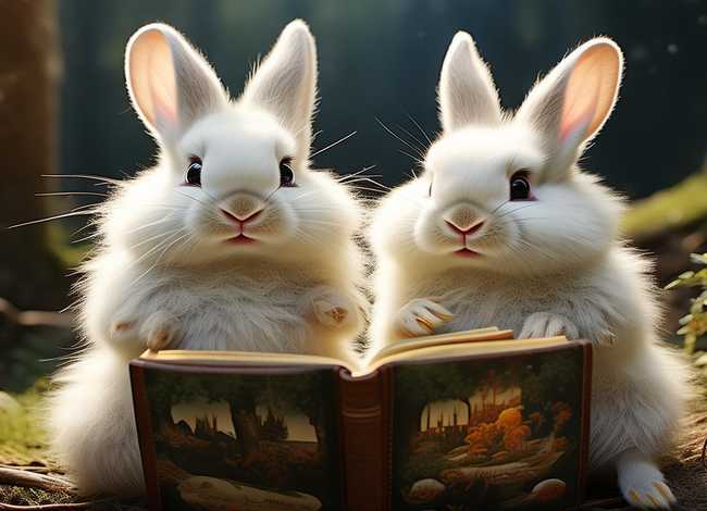 两只兔子的故事来自故事书、两只兔子的故事来自故事书的英文 两只兔子的故事来自故事书、两只兔子的故事来自故事书的英文