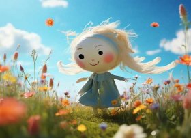 风娃娃的心愿绘本故事、风娃娃的故事绘本图片