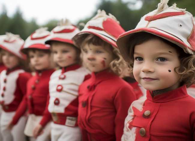 儿童表演小兵化妆图片大全简单（儿童表演小兵化妆图片大全简单版）