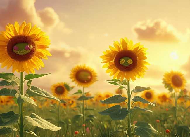小向日葵故事；小向日葵故事续写
