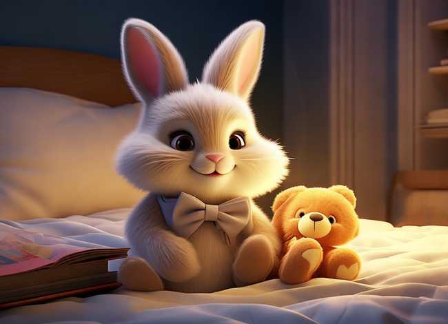 儿童睡前懂礼貌故事；睡前故事懂礼貌的小兔