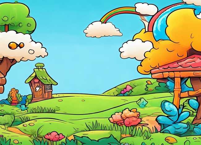 小故事儿童简短漫画、简短的小故事漫画