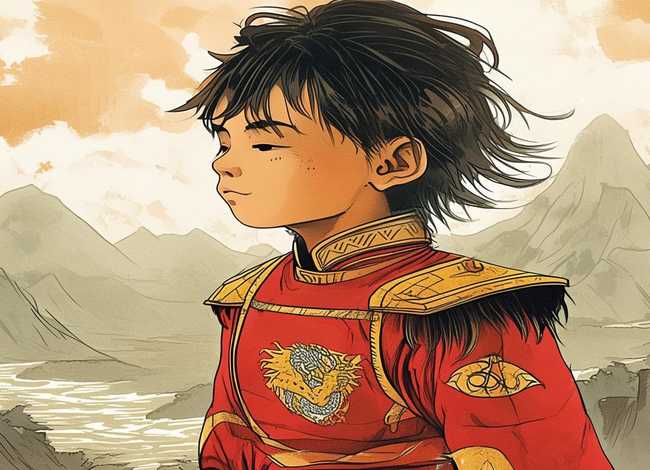 儿童版岳飞 儿童版岳飞怎么画