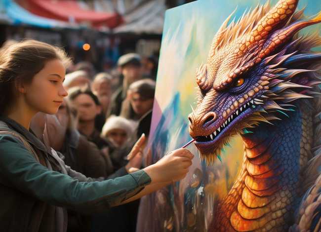 画龙点睛的故事100 - 画龙点睛的故事100字