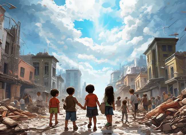 地震绘本故事（地震的绘本故事）