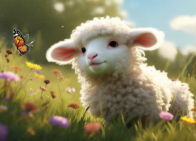 儿童故事关于小绵羊的故事（关于小绵羊的故事和图片大全）