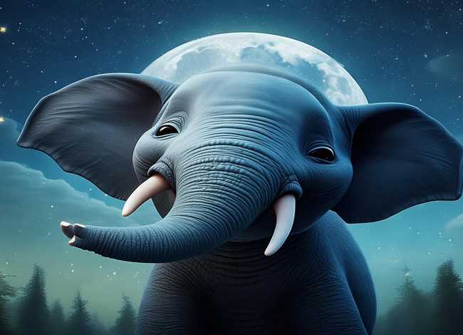 大象绘本故事 吃黑夜的大象绘本故事