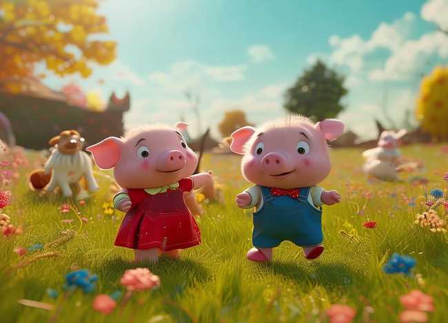 儿童童话故事小猪佩奇和乔治；小猪佩奇和乔治的儿童故事