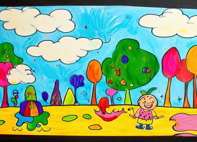 儿童手绘故事简笔画（幼儿手绘故事简单的）