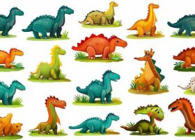 恐龙图片儿童认知；恐龙图片儿童认知图