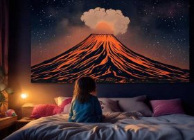 睡前故事火山爆发 - 关于火山爆发的睡前故事