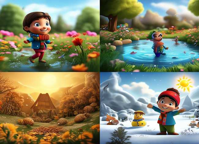 幼儿故事四季的视频（幼儿故事四季的视频怎么拍）