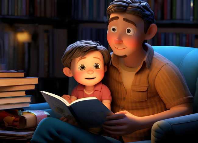 我爸爸绘本故事图片，我爸爸绘本故事图片简笔画