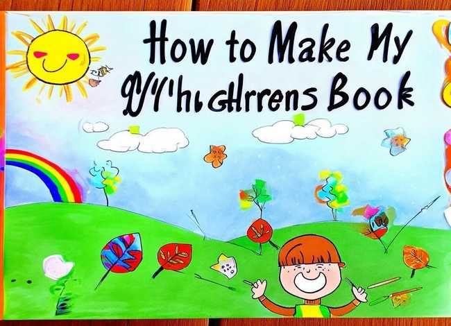 儿童自己做的绘本 - 儿童自己做的绘本怎么做