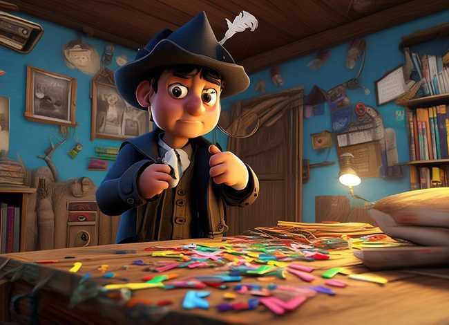 侦探故事儿童动画片 - 侦探的故事 动画片