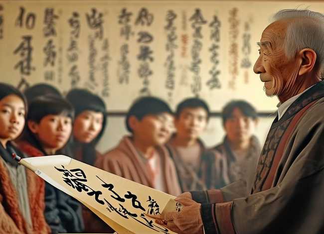 尊师重道的故事带拼音，尊师重道的故事带拼音图片