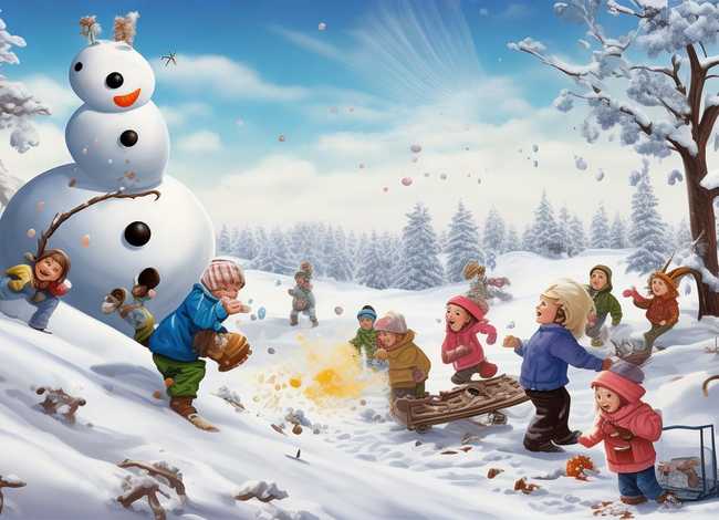 关于雪的儿童游戏、关于雪的儿童游戏有哪些