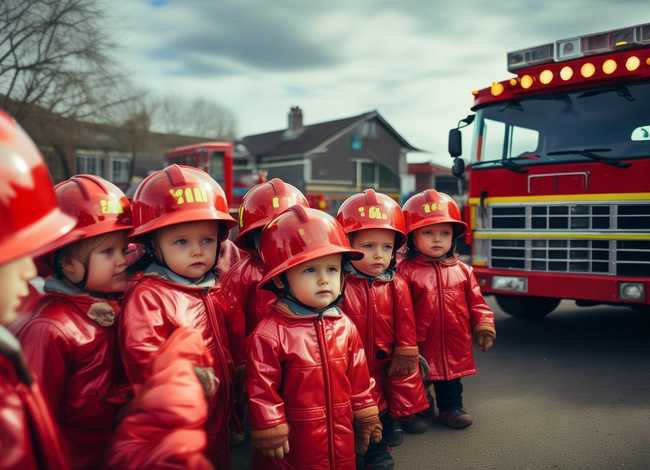 幼儿消防员的故事 幼儿园消防员的故事
