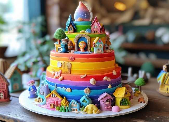 彩虹蛋糕讲故事视频 - 彩虹蛋糕讲故事视频大全