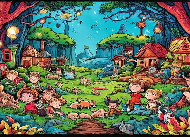 少儿故事连环画 - 少儿故事连环画图片