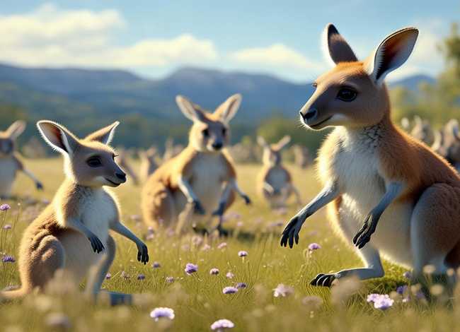 儿童故事小袋鼠找妈妈，小袋鼠找妈妈幼儿故事