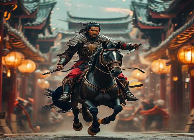 过五关斩六将的故事情节、过五关斩六将的故事情节图