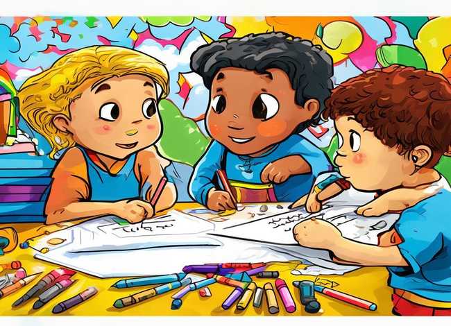 三年级儿童画画图片大全 - 三年级儿童画画图片大全简单