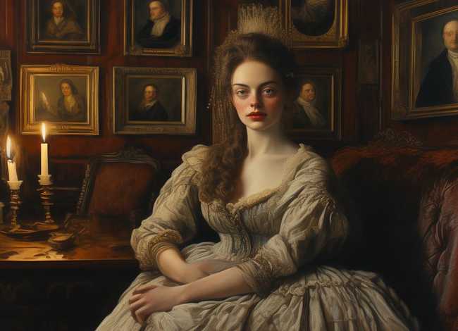 纹肖像故事（肖像画的故事）