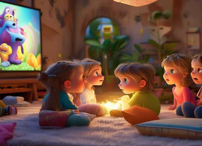 关于小狗的故事的儿童视频，关于小狗的幼儿故事视频