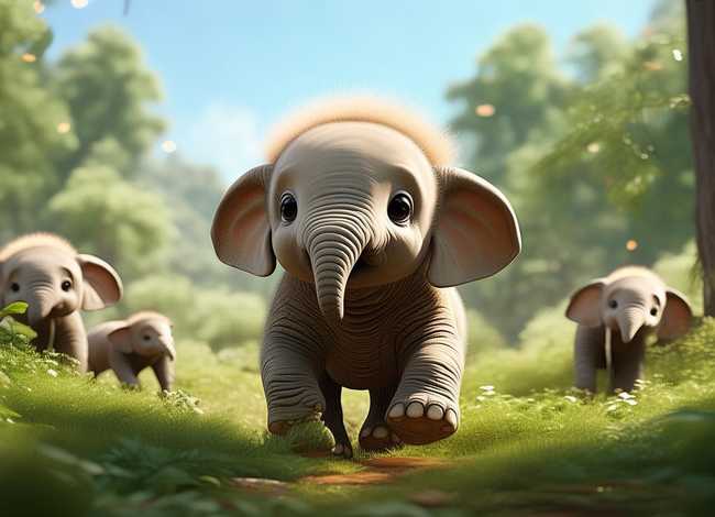 儿童故事大全大象的故事（幼儿大象的故事）