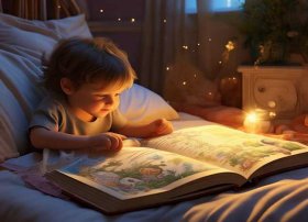 睡前故事的画（睡前故事的画画图片）