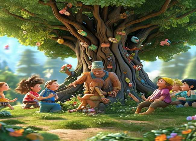 儿童寓言故事绘画，儿童寓言典故