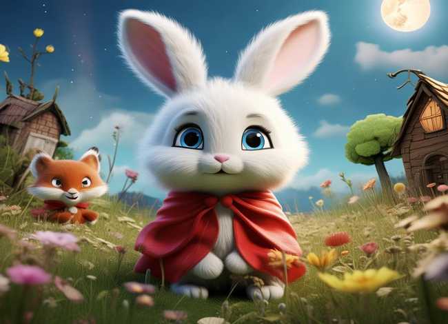 小白兔的儿童故事短文、儿小白兔的故事大全
