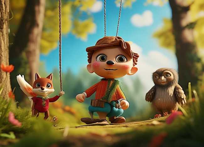 儿童故事木偶奇遇记，木偶奇遇记幼儿故事