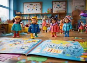 稀里哗啦噼里啪啦绘本故事、稀里哗啦噼里啪啦绘本故事教案