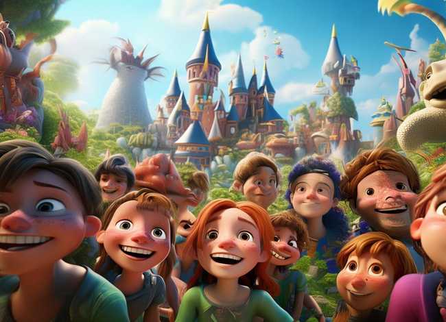 儿童故事图片；故事图片素材