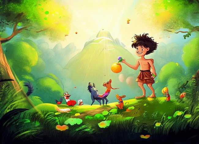 儿童绘本故事桃太郎；桃太郎的故事绘本
