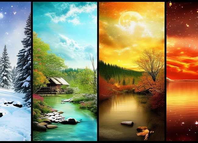 四季的故事图片、四季的故事图片大全