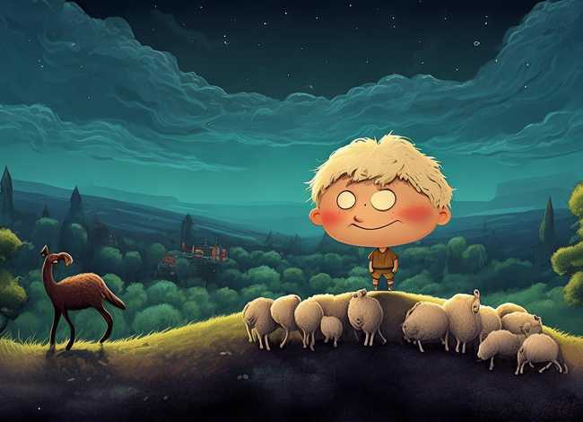 儿童睡前故事寓言故事狼来了 - 经典寓言故事大全之贝乐虎睡前故事《狼来了》