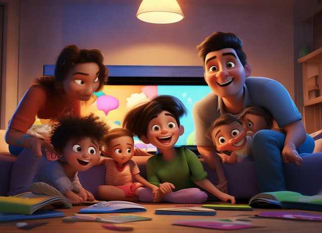 亲子故事秀视频、亲子故事秀视频素材