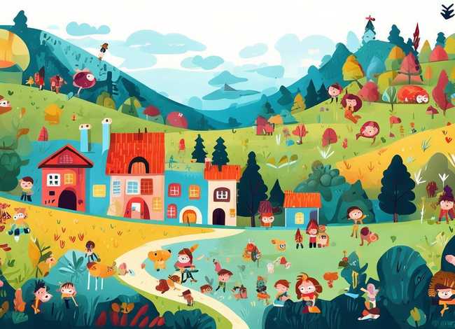 儿童故事绘画图片大全、儿童绘画故事图片大全简单漂亮