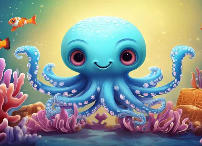 章鱼的故事儿童版，章鱼的幼儿故事