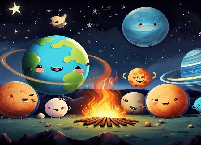 八大行星的幼儿小故事 八大行星的幼儿小故事简短