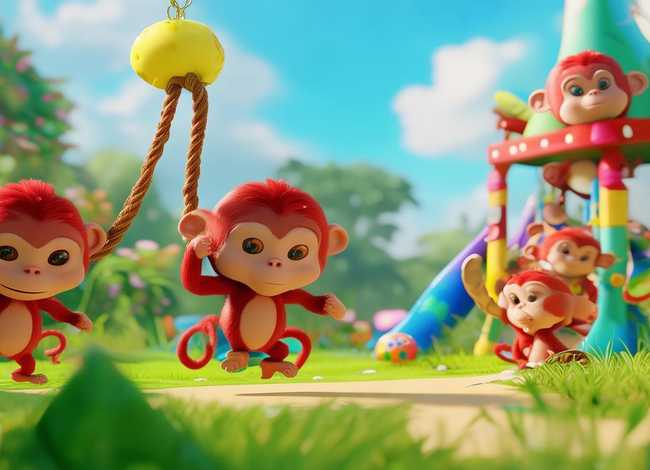 儿童故事3-6岁猴子 - 幼儿园猴子故事