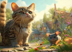 猫和老鼠的民间故事；猫和老鼠的民间故事简介