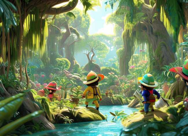 丛林探险绘本故事 - 丛林探险绘本故事在线听