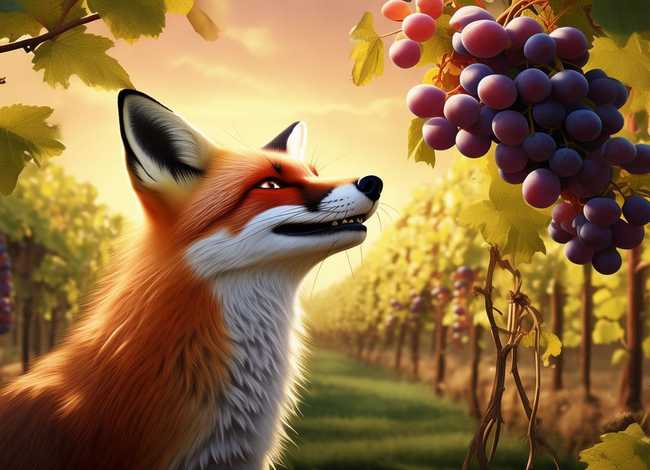 狐狸和葡萄园 - 狐狸和葡萄园的故事