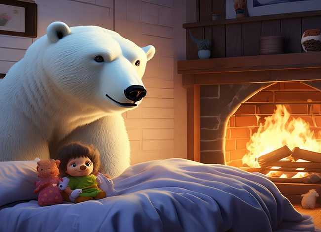 北极熊的故事儿童睡前收听 - 北极熊故事睡前故事